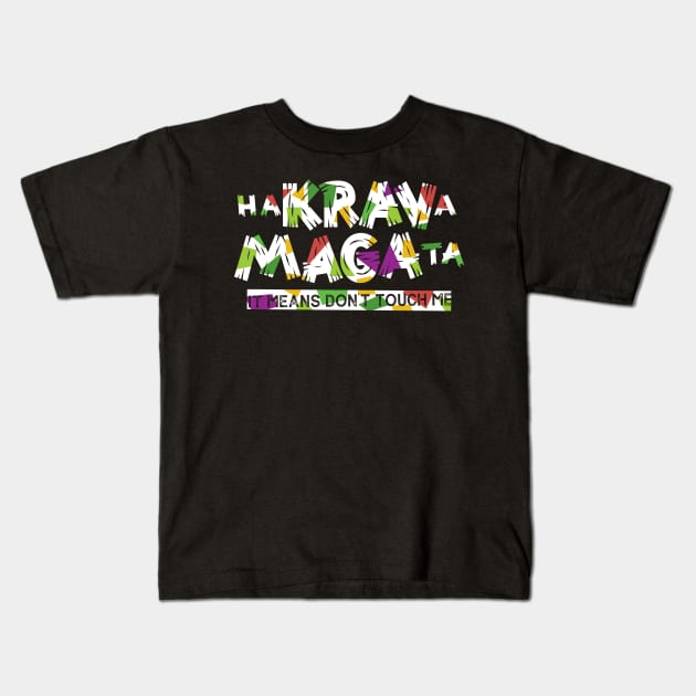 Hakrava Magata Kids T-Shirt by polliadesign